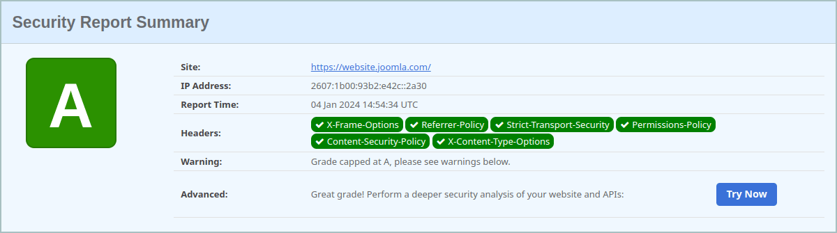 securityheaders